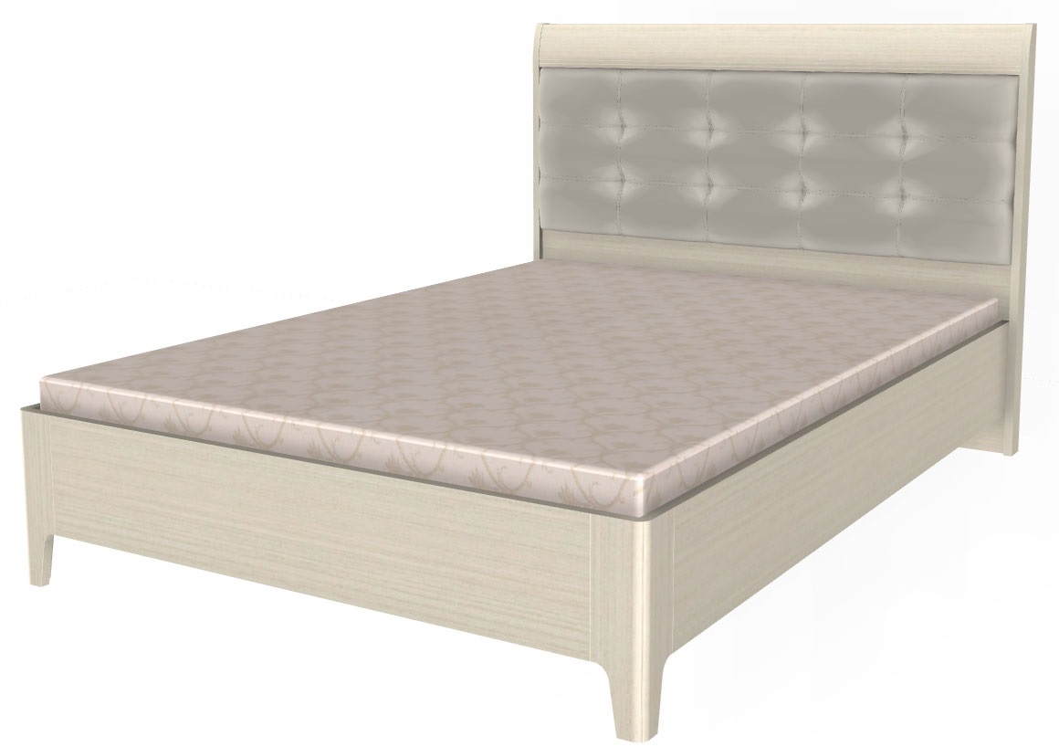 Фото Кровать двуспальная Камелия КР-2072 (СМ 140х200) с ламельным основанием от производителя Лером в Феодосии по цене 33&nbsp;770 ₽