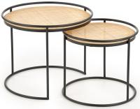 Фото stoly-zhurnalnye комплект halmar manado (2 стола журнальных) производитель Halmar 