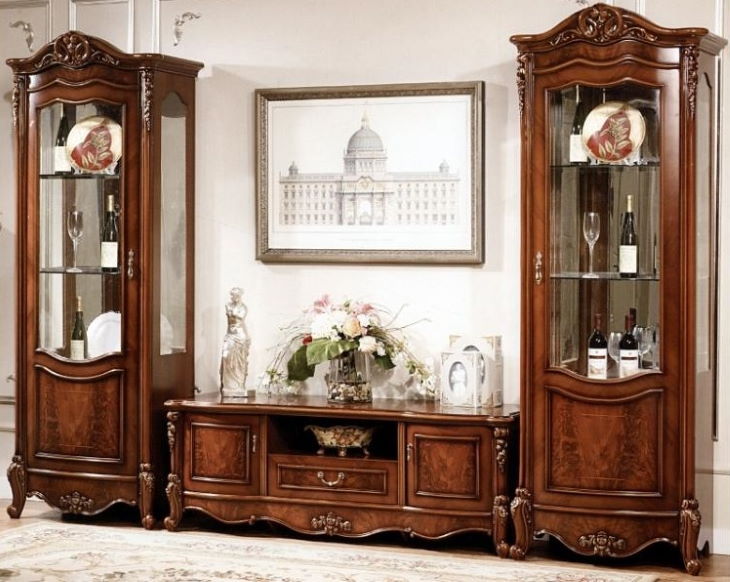 Фото Шкаф-витрина Аллегро 3 от производителя Слониммебель в Феодосии по цене 41 950 ₽