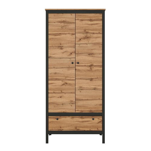 Фото Шкаф Loft SZF2D1S (62) двухдверный от производителя Black Red White (БРВ) в Феодосии по цене 26 620 ₽