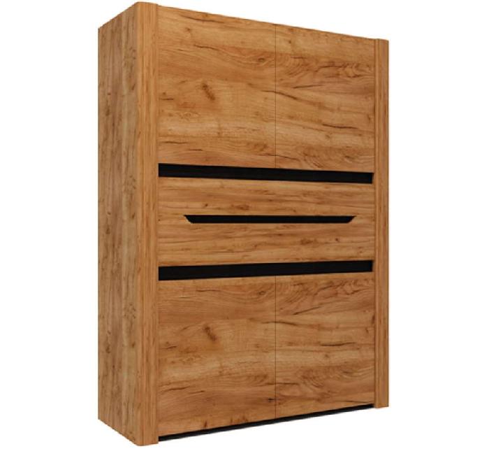 Шкаф МЦН Афина А16а (дуб крафт, дуб крафт-венге (Заречье) )