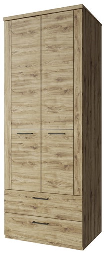 Фото Шкаф 2DG2S Дорсет (Doorset) (80) двухдверный от производителя Анрэкс в Феодосии по цене 25 870 ₽
