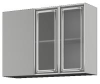 Кухня Лондон шкаф навесной ШВУПС 1000 в интернет магазине Планета Комфорта Фото kukhonnye-shkafy-so-steklom кухня лондон шкаф навесной швупс 1000 производитель Интерьер-центр