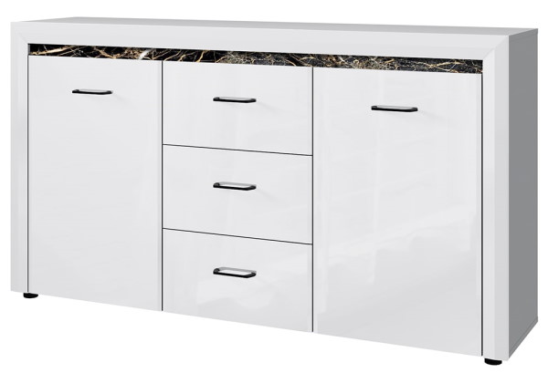 Фото Тумба 2D3S ВайтБлек (WhitBlack) от производителя Анрэкс в Феодосии по цене 28 410 ₽