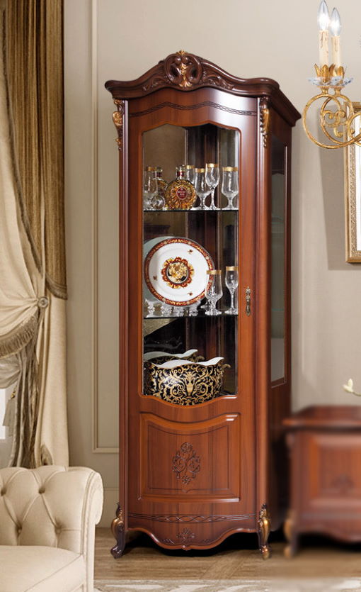 Фото Шкаф-витрина Аллегро 2 от производителя Слониммебель в Феодосии по цене 39&nbsp;300 ₽