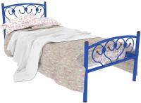 Фото metallicheskie-krovati кровать односпальная ева plus (см 90х200) трубка металл производитель Милсон