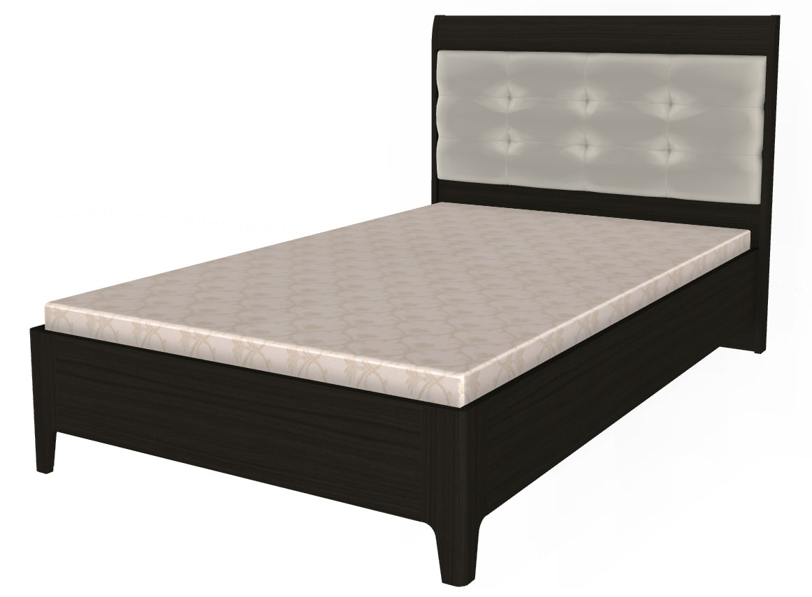 Фото Кровать односпальная Камелия КР-2071 (СМ 120х200) с ламельным основанием от производителя Лером в Феодосии по цене 32&nbsp;050 ₽