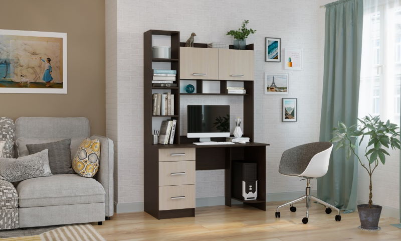 Фото Стол компьютерный ПКС-5 от производителя ПАМИР в Феодосии по цене 10&nbsp;010 ₽