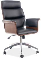 Кресло компьютерное Signal Oregon (Материал обивки: экокожа, цвет обивки: черный (Signal) ) в Феодосии от производителя 