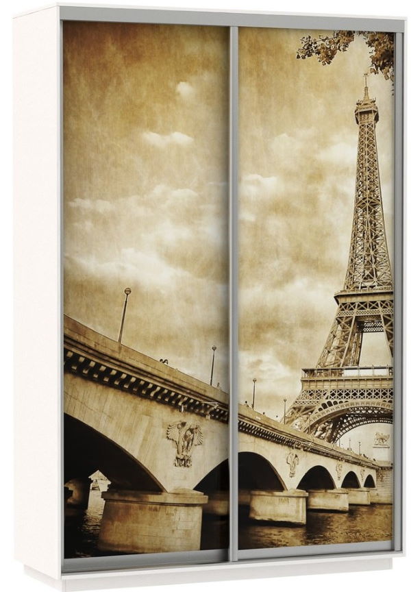 Фото Шкаф-купе Экспресс Дуо Фото (1,4х0,6х2,4 - 2 двери) от производителя Мебельная компания Е1 в Феодосии по цене 39&nbsp;580 ₽