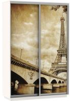 Фото shkaf-kupe-s-fotopechatyu шкаф-купе экспресс дуо фото (1,4х0,6х2,4 - 2 двери) производитель Мебельная компания Е1