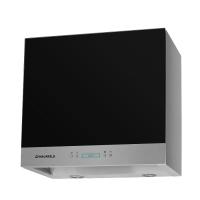 Вытяжка наклонная Araks 60 (600х270хh540) (Материал Металл/Стекло , Цвет Металлик/Черный) в Феодосии от производителя 