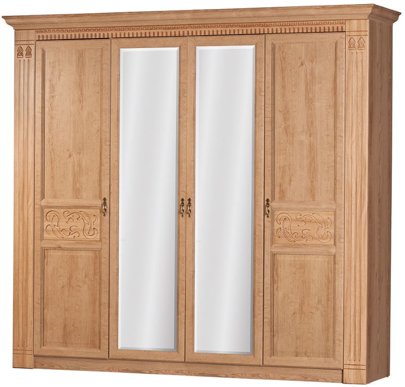 Фото Шкаф Лючия 203 (246) четырехдверный от производителя Яна в Феодосии по цене 82&nbsp;310 ₽