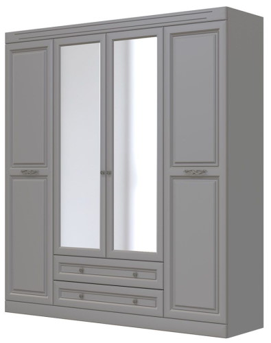 Фото Шкаф Олимп ШР-4 (201) четырехдверный от производителя Браво-мебель в Феодосии по цене 57 900 ₽