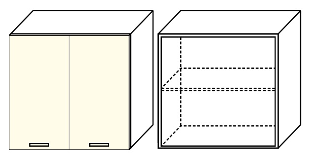 Фото Кухня Диана-4 (ЛДСП) шкаф настенный 1000 (ШВ-101) от производителя Фант-мебель в Феодосии по цене 3 380 ₽