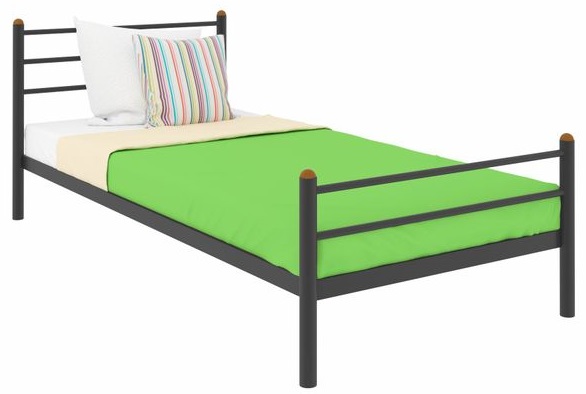 Фото Кровать односпальная Милана Plus (СМ 90х190) трубка металл от производителя Милсон в Феодосии по цене 10 440 ₽