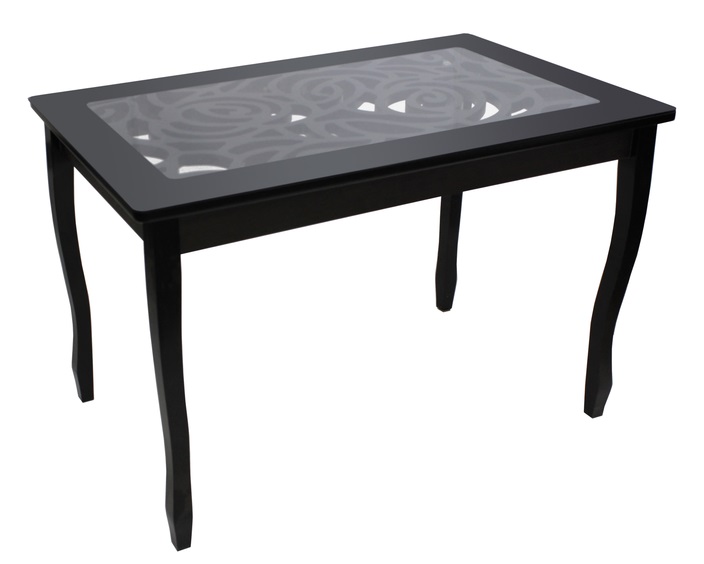 Фото Стол обеденный Стиль 2 Ажур от производителя Мебель из стекла в Феодосии по цене 13&nbsp;370 ₽