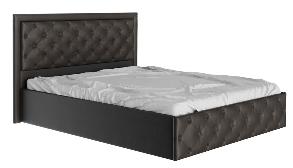 Фото Кровать двуспальная Мишель (СМ 160х200) с подъемным механизмом (пуговицы) от производителя Бон-мебель в Феодосии по цене 33&nbsp;480 ₽