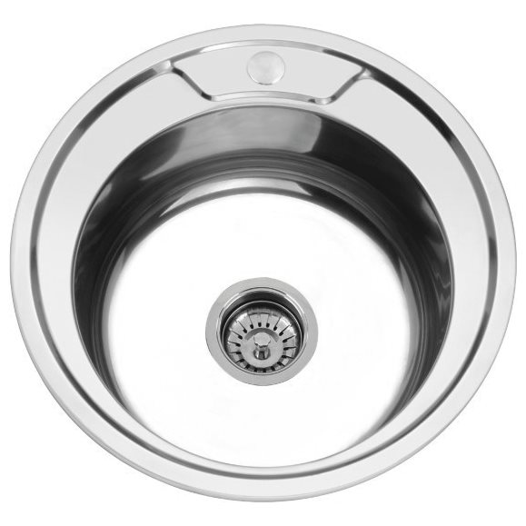 Фото Мойка VIOR D510 (ГР 510х510хh180) от производителя Планета Комфорта в Феодосии по цене 4 080 ₽