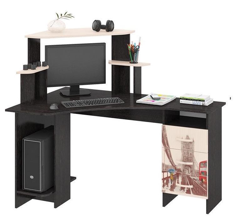 Фото Стол компьютерный Бумеранг-3Н(М) (Л) от производителя ТриЯ в Феодосии по цене 15&nbsp;410 ₽