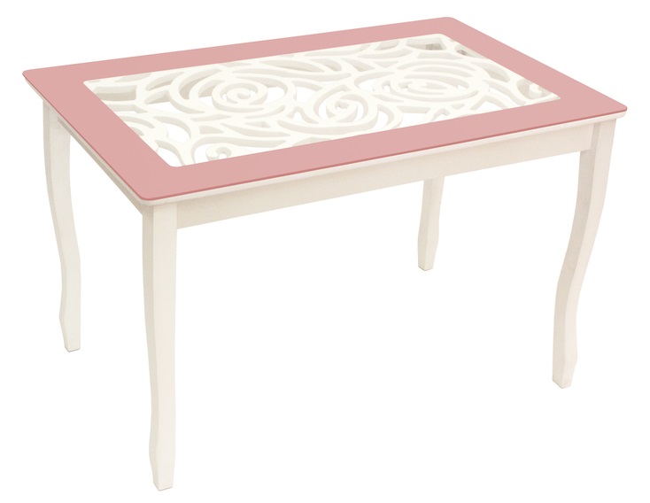 Фото Стол обеденный Стиль 2 Ажур от производителя Мебель из стекла в Феодосии по цене 6 830 ₽