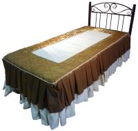 Фото  кровать односпальная дарья-1-900 (см 90х200) основание металл трубка  производитель Металл-Конструкция