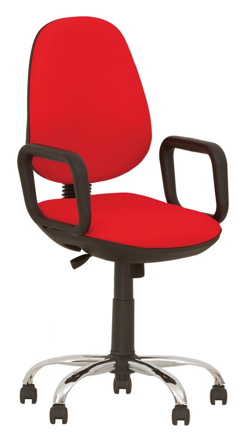 Фото Кресло для персонала Комфорт (Comfort) GTS active 1 (хром RU) от производителя Новый стиль в Феодосии по цене 8 880 ₽