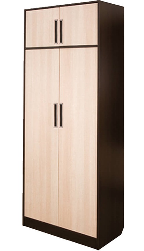 Фото Шкаф Диана-4 №3 (80) двухдверный  от производителя Росток в Феодосии по цене 13 730 ₽