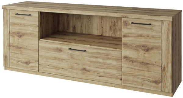 Фото Тумба RTV 2D1SN B Дорсет (Doorset) от производителя Анрэкс в Феодосии по цене 15 950 ₽