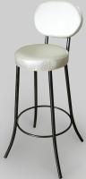 Стул барный Люкс  ( Обивка стула:кожзам , мусс светлый, в ассортименте, круглое (Модуль) ) в Феодосии от производителя 