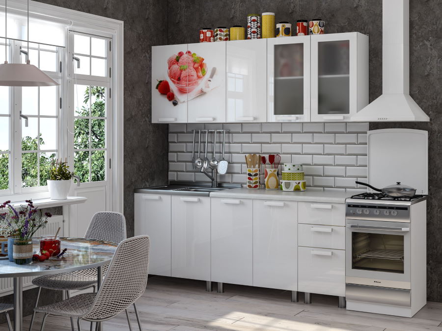 Фото Кухня Айс-крим (2,0) от производителя БТС  в Феодосии по цене 35 660 ₽