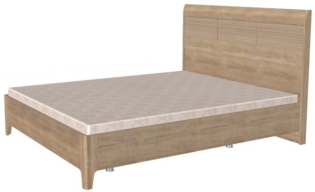 Фото Кровать двуспальная Мелисса КР-2863 (СМ 160х200) с ламельным основанием от производителя Лером в Феодосии по цене 34 180 ₽