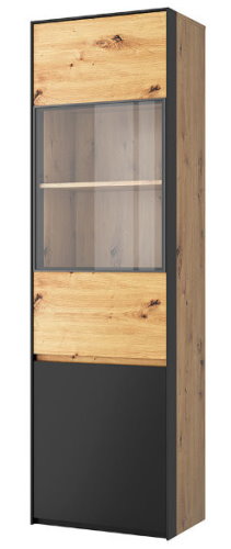Фото Шкаф с витриной 1V1D Боско (Bosco) от производителя Анрэкс в Феодосии по цене 27 190 ₽
