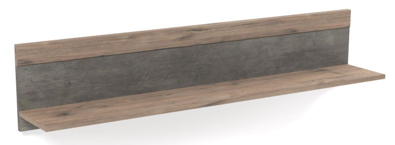 Фото Полка навесная Денвер Д-7 от производителя СБК в Феодосии по цене 3 120 ₽