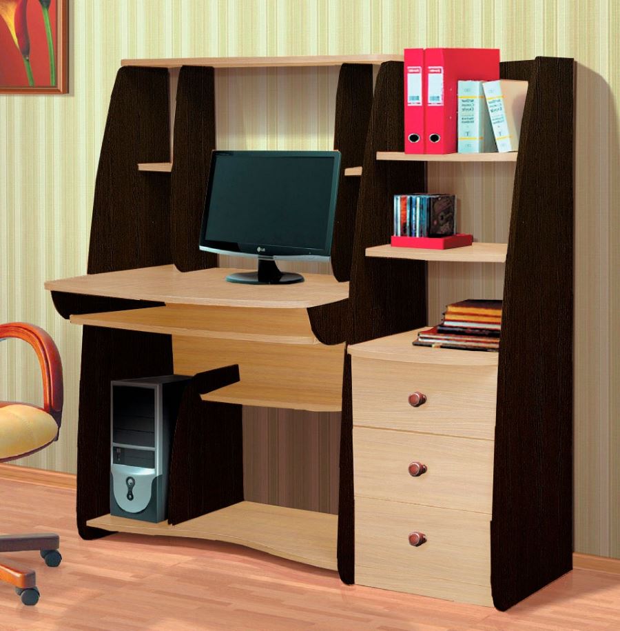 Фото Стол компьютерный СК 1  от производителя Фант-мебель в Феодосии по цене 9&nbsp;590 ₽