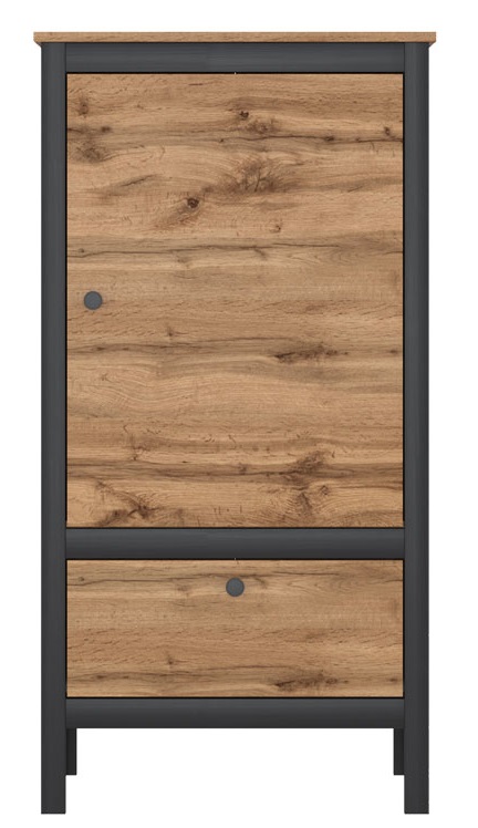 Фото Шкаф Loft REG1D1S/60 от производителя Black Red White (БРВ) в Феодосии по цене 12 940 ₽