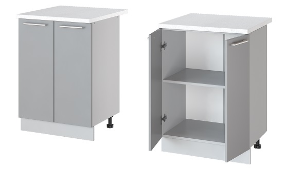 Фото Кухня Бронкс стол-рабочий Н-60 от производителя Леко в Феодосии по цене 4&nbsp;420 ₽