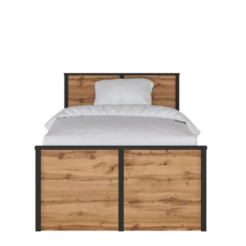 Фото Кровать односпальная Loft LOZ120x200 (СМ 120х200) с основанием от производителя Black Red White (БРВ) в Феодосии по цене 15 910 ₽