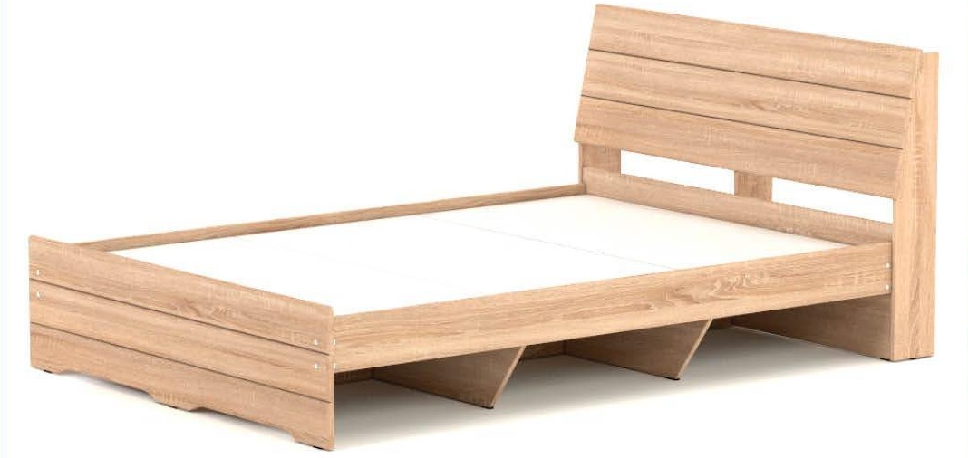 Фото Кровать односпальная К-18 (СМ 90х200) комплектуется настилом от производителя Ромис в Феодосии по цене 10 650 ₽