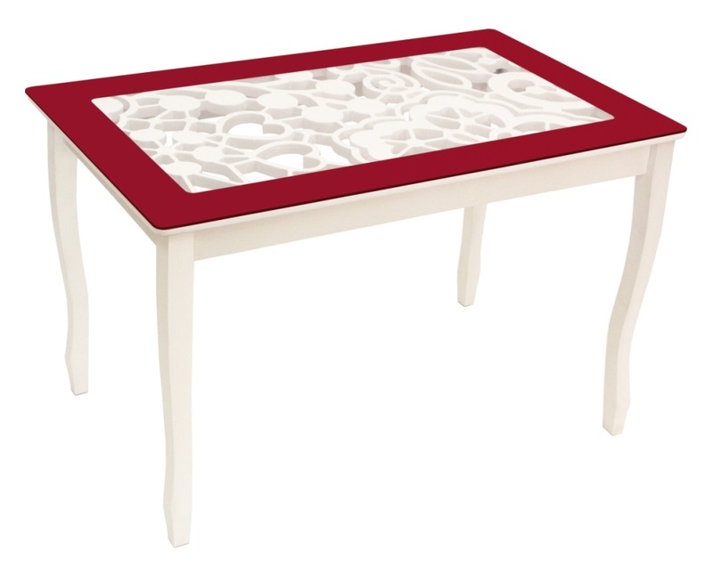 Фото Стол обеденный Стиль 2 Ажур III mini  от производителя Мебель из стекла в Феодосии по цене 11&nbsp;920 ₽