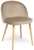 Стул Мелоди (Melody) 4997 ( Обивка стула:вельвет, натуральное дерево, серо-бежевый (Tetchair) )