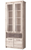 Фото Шкаф с витриной 2V2D1S Джаз (Jazz) от производителя Анрэкс в Феодосии по цене 26&nbsp;310 ₽