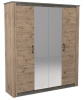 Фото Шкаф Денвер 2300 (192) четырехдверный от производителя СБК в Феодосии по цене 47&nbsp;470 ₽